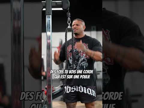 Si tu vas à la salle tu fais tous ces trucs