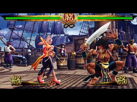 Samurai Shodown - Gongsun Li VS Tam Tam