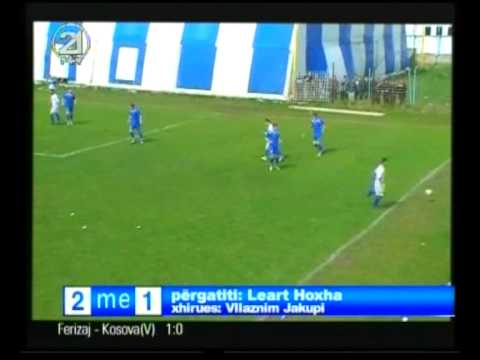 RAIFFEISEN SUPERLIGA E KOSOVES NE FUTBOLL 2009 2010 Java e 20-te Ferizaj - Kosova (V) 1-0.avi