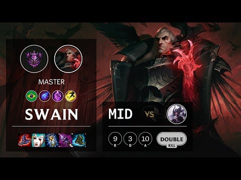 Swain Mid vs Syndra - BR Master Patch 10.10