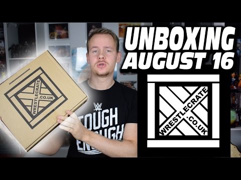 WrestleCrate UK Unboxing - August 2016 | NERDSTUFF Video