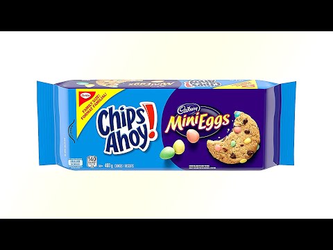 Mini Eggs in a Cookie?? Cadbury Mini Eggs x Chips Ahoy - A Chocolate Collabo We All Need