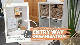 Home Entry Way Organization Ideas for Small Spaces | Smart Home Style