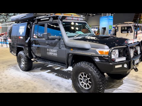 Toyota Land Cruiser Patriot Campers LC79 Supertourer The Black Truck