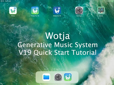 Wotja: Generative Music System - Quick Start (18m)