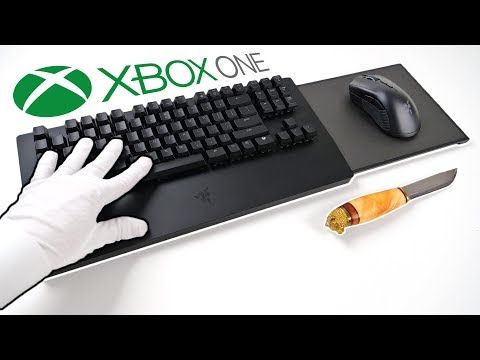 Xbox One "Official" KEYBOARD and MOUSE - RIP Controllers? Unboxing Razer Turret Video
