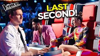 The Ultimate Last Second Chair Turns In Show History | The Voice
