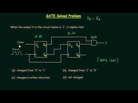 GATE Solved Problems 2011 | Sequential Circuits | Digital Electronics