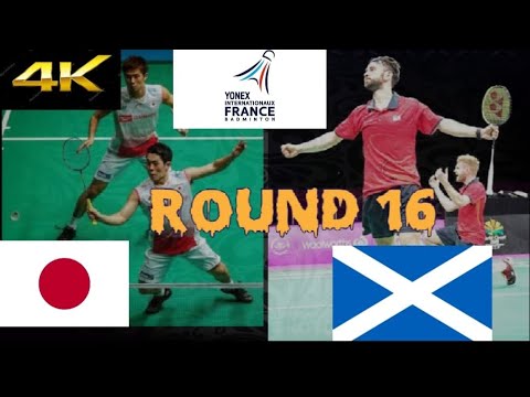 Badminton French open 2022 | Takuro Hoki/Yugo Kobayashi VS Alexander Dunn/Adam Hall #frenchopen2022