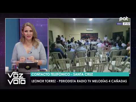 Leonor Torrez, periodista desplazada en Cuatro Cañadas