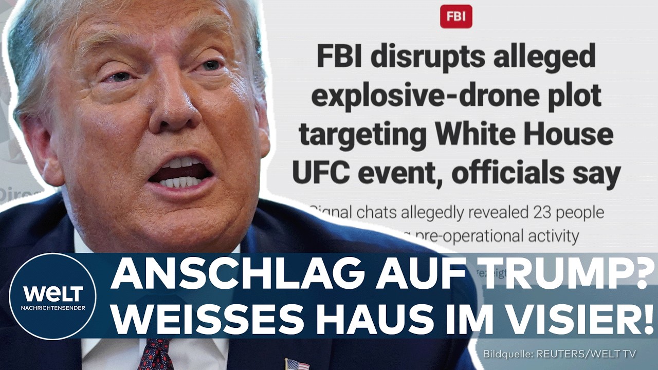 ANSCHLAGSPLAN GEGEN TRUMP: FBI nimmt mehrere Verdächtige fest! – Weißes Haus offenbar im Visier