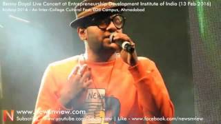 Benny Dayal Live In Concert | Kaise Mujhe Tum Mil Gaye Song from Ghajini Movie | EDI Ahmedabad