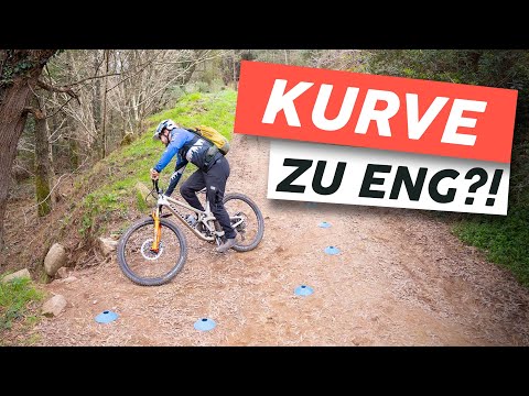 Kurve zu eng! | Fahrtechnik für enge Kurven im Trail | MTB & eMTB Tutorial