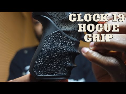 FIXING MY GLOCK 19 HANDLE WITH A $14 G19 HOGUE GRIP : AFFORDABLE ACCESSORIES PART 2