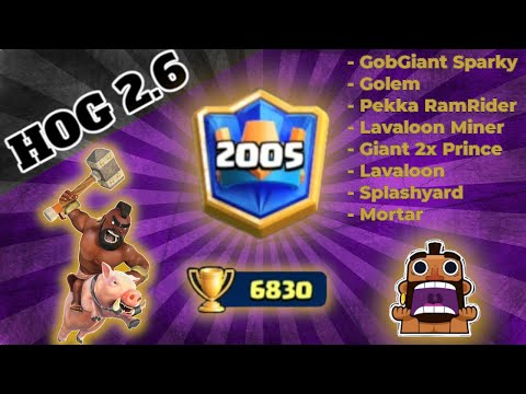 2.6 Hog VS HARD COUNTERS 6800+ 🏆(w/ Detailed Tips and Tricks)