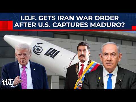 Israel Army Gets Iran War Order, Starts Preparing After Trump Attacks Venezuela, Captures Maduro?