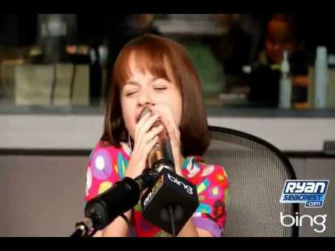 Joey King sings Naturally On-Air with Ryan Seacrest
