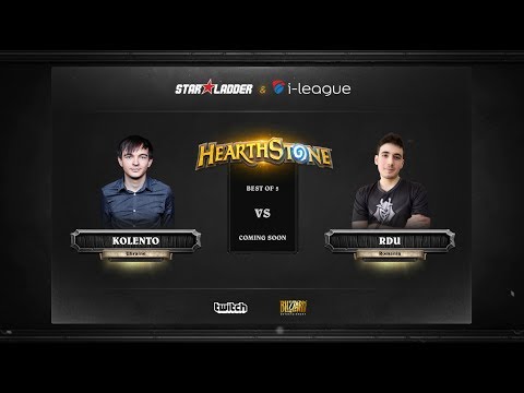 [EN] Kolento vs RDU | SL i-League Hearthstone StarSeries Season 3 (25.05.2017)