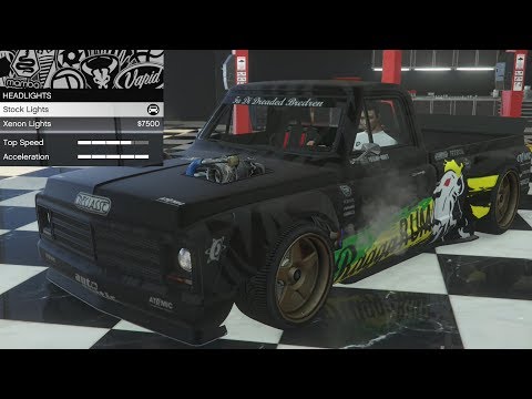 GTA 5 - DLC Vehicle Customization - Declasse Drift Yosemite (Ken Block Hoonitruck) and Review