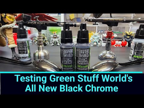 Testing The All New Green Stuff World Black Chrome