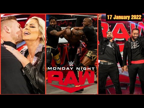 WWE RAW 17 January 2022 Full highlights & Review 🔥  | WWE Monday night raw 17/1/2022 full Reviwe.