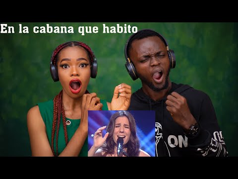 OUR FIRST TIME HEARING Diana Navarro - En la cabaña que habito REACTION!!!