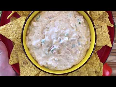 Creamy and Cheesy Corn Dip #recipe