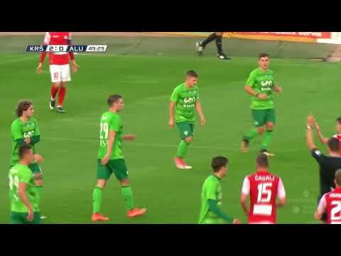 11. krog: Krško - Aluminij 2:0 ; Prva liga Telekom Slovenije 2017/18