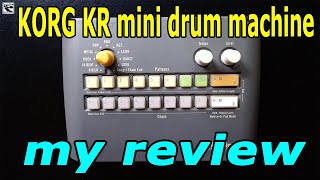 Video thumbnail for Korg KR mini - my review by Synthesaurus Rex