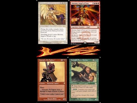 EDH Commander Challenge #60! Team Akroma Vs Team Kamahl (Custom 2HG 600 Subscriber Special!!)