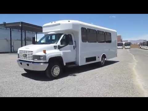 Used Bus For Sale - 2007 Chevy C4500 Glaval Titan 21 Passenger With Rear Luggage S25119