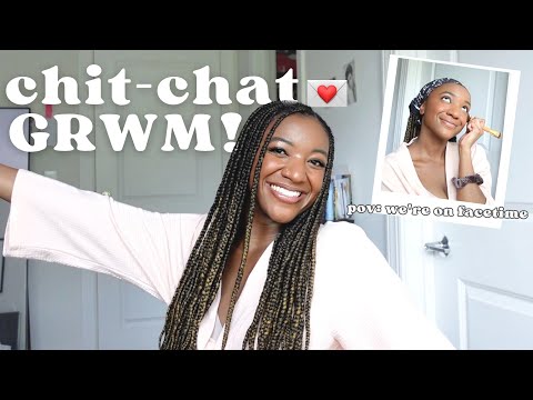 CHIT CHAT GRWM 💌 being single, nyc apartment hunting, anxiety, dating icks + my makeup routine!