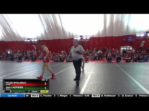 Cadet 152 Tyler Spolarich Aitkin Vs Sam Linzmeier Tomah