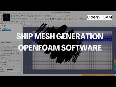 Ship Mesh Generation - Open FOAM software