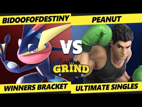 The Grind 154 - BidoofOfDestiny (Greninja) Vs. Peanut (Little Mac) Smash Ultimate - SSBU