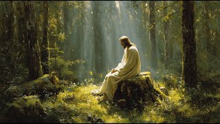 Quiet your soul under the trees; Jesus keeps watch