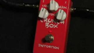 Video thumbnail for MI Audio Crunch Box Distortion Pedal by ProGuitarShopDemos