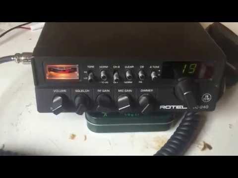 Rotel RVC240 40 Channel FM CB Radio