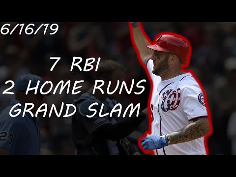 Matt Adams' 7 RBI Day (2 Home Runs) | June 16, 2019 | 2019 MLB Season