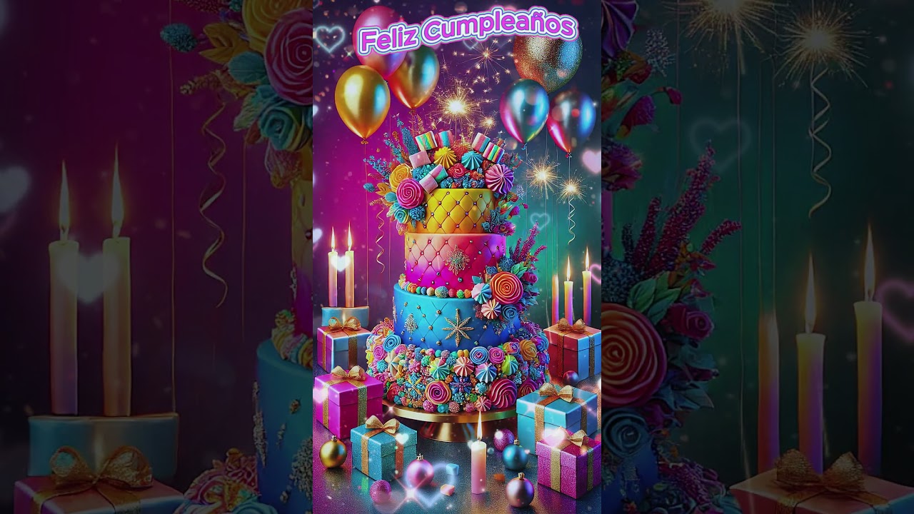 CUMPLEAÑOS FELIZ! - VERSION EN ESPAÑOL!🥳 #FelizCumpleaños #сumpleaños2025