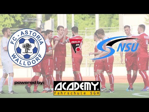 27.04.18 | FC Astoria Walldorf II - Neckarsulmer SU | Oberliga Ba-Wü | 29. Spieltag | Saison 17/18