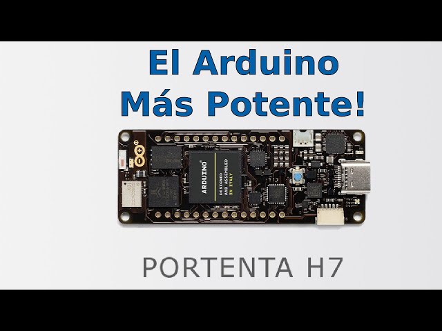 Vídeo relacionado con Arduino Pro Portenta MAX Carrier [ABX00043] - Placa de expansión para Portenta H7, Ideal para proyectos avanzados, IoT, visión Artificial y Aplicaciones industriales con Arduino IDE.