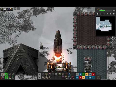 Factorio Space Exploration mod: Flying to other planet to discover alien artifact