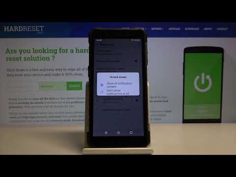 How to Enter Notification Settings in myPhone Hammer Iron 3 – Open Notification Settings