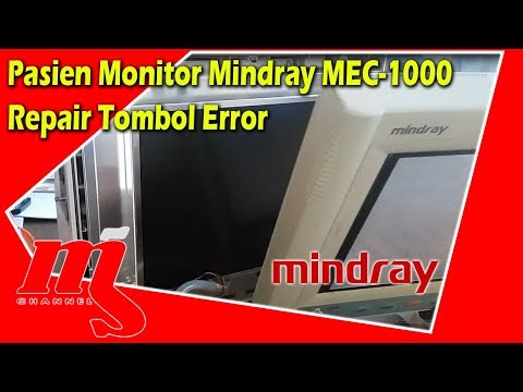 Cara Perbaiki Tombol Pasien Monitor Mindray MEC-1000