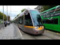 LUAS TRAM In DUBLIN CITY In IRELAND