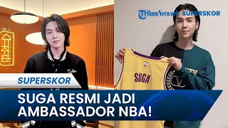 NBA Resmi Tunjuk Suga BTS Jadi Ambassador! Interaksi & Partisipasi dengan Penggemar NBA Sedunia