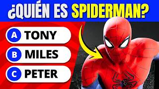 ¿Cuánto sabes de SPIDER-MAN? 🕷️ Solo un VERDADERO FAN responde todo 🕸️
