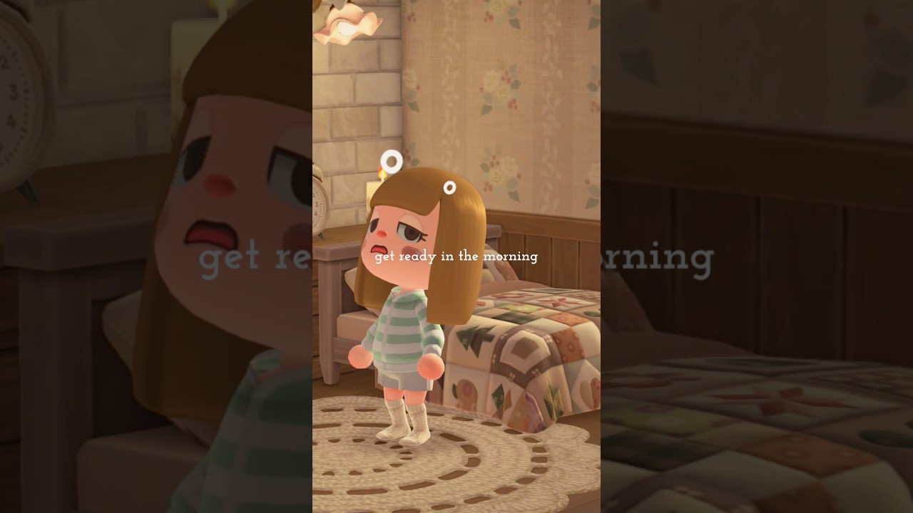 朝の支度🌿🥯あつ森Vlog🌳 #animalcrossingnewhorizons #animalcrossing #vlog #あつ森 #あつまれどうぶつの森 #acnh