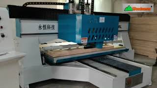 Máy CNC cắt ván ép làm pallet Woodmaster